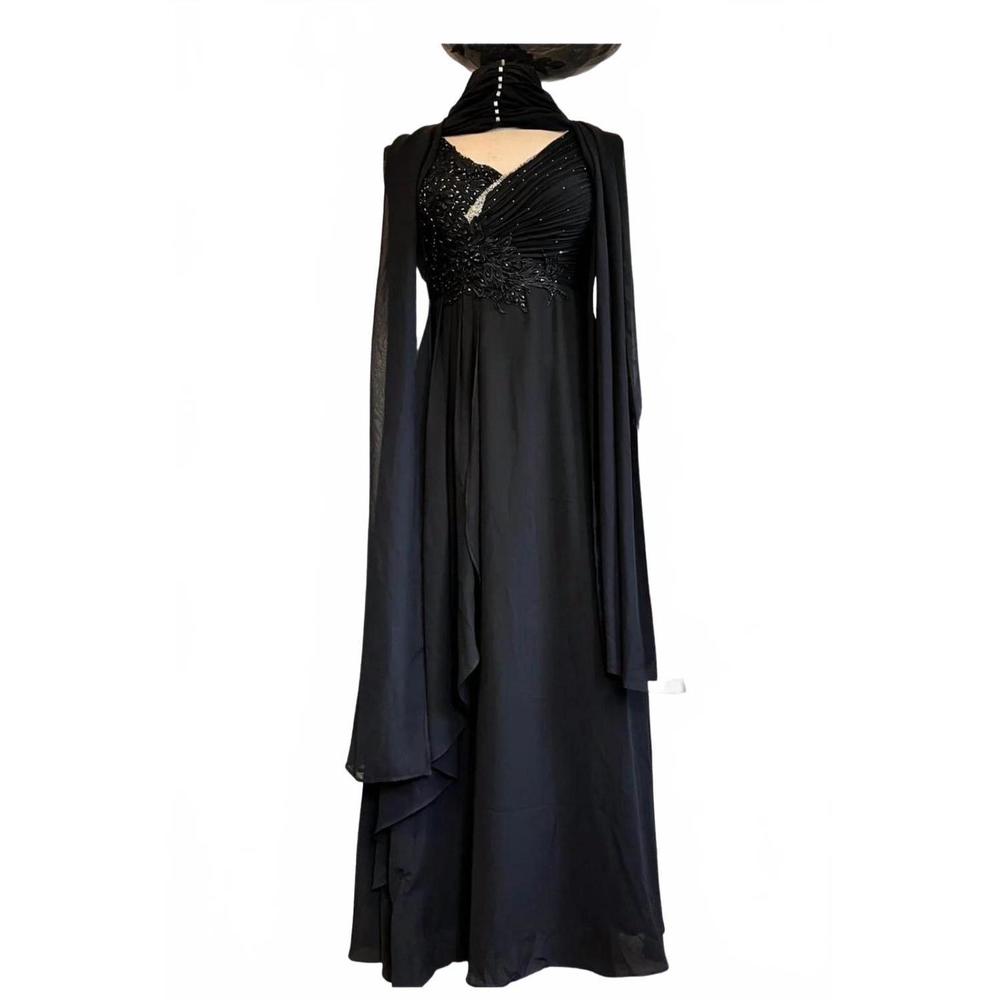 NEW DIVA USA exclusive one off maxi dress in black